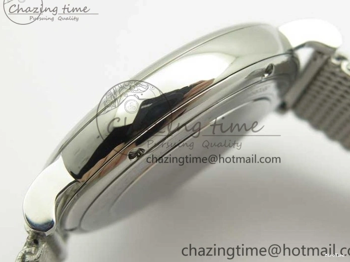 MIROTIME 0225 FastDry Portofino IW356501 SS V3 MK 1:1 Best Edition Black Dial On SS Mesh Bracelet MIYOTA 7195